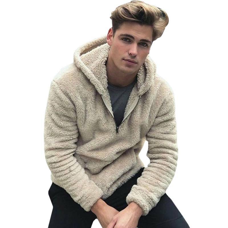 fluffy mens hoodies